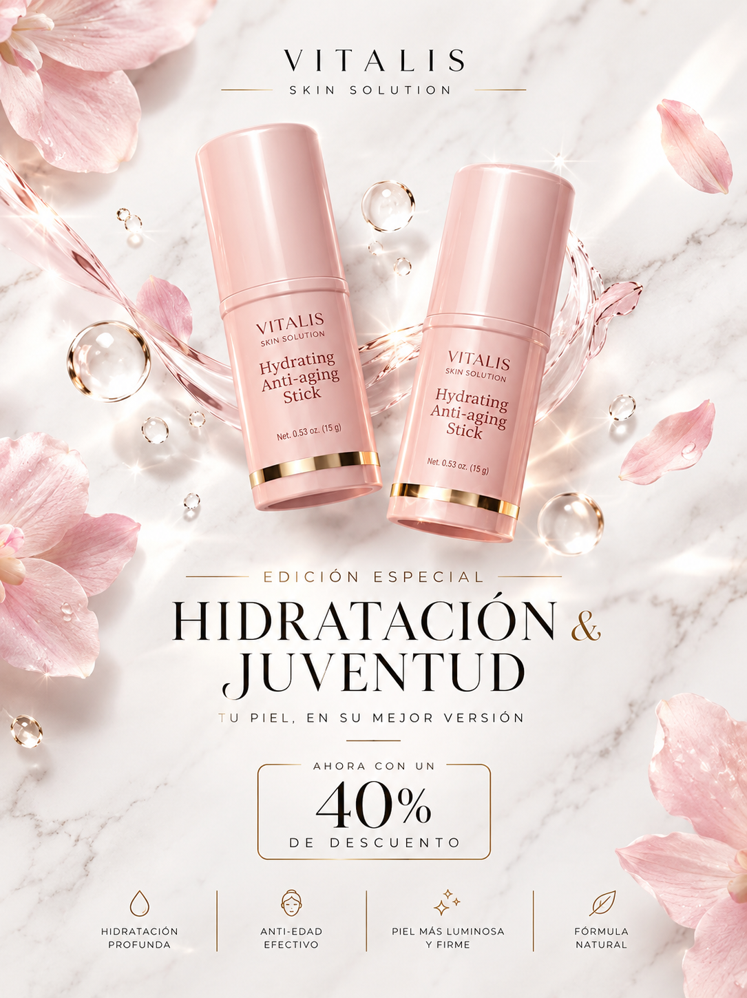 VITALIS Collagen Glow™ - Bálsamo hidratante de colágeno
