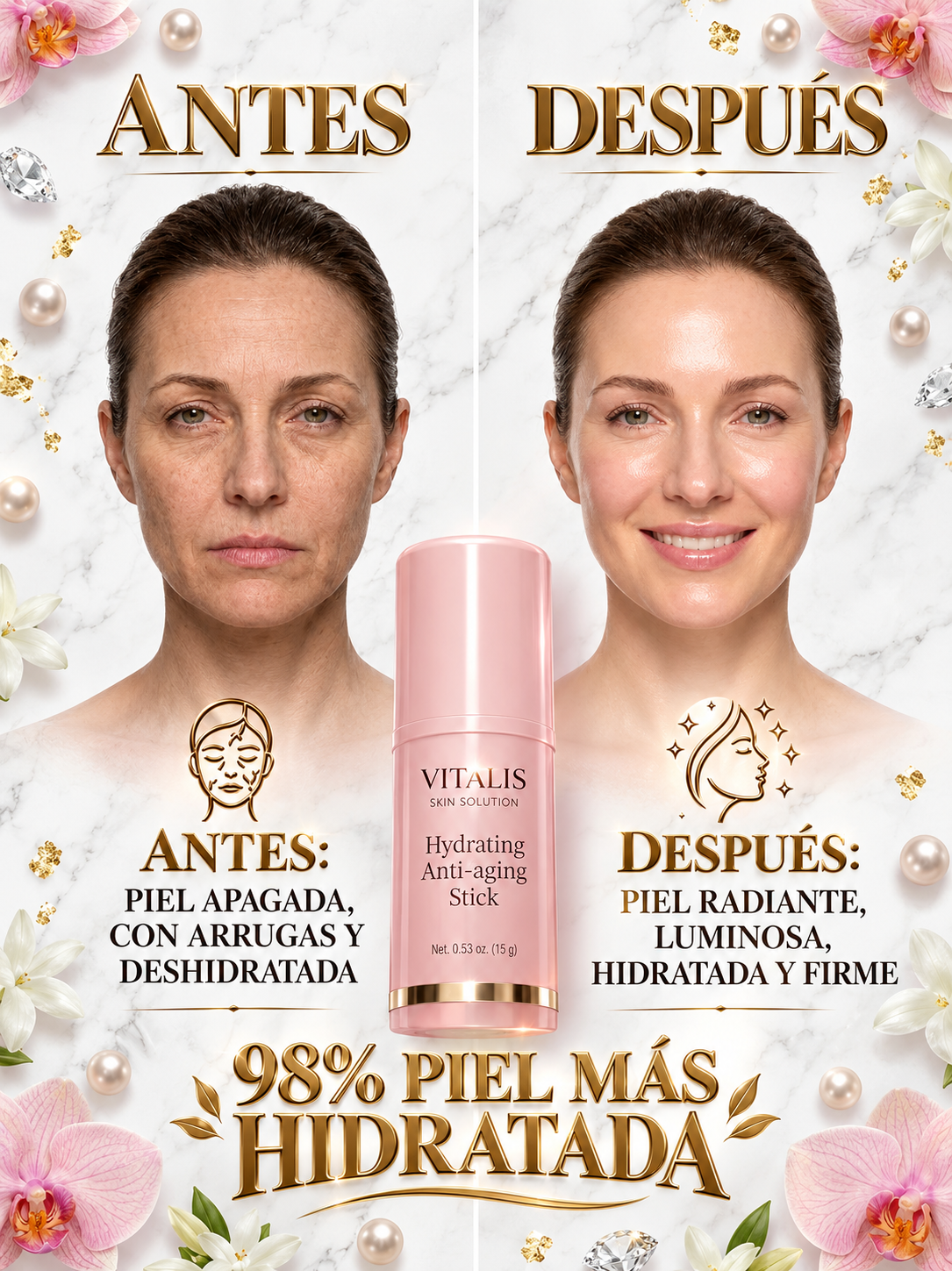 VITALIS Collagen Glow™ - Bálsamo hidratante de colágeno