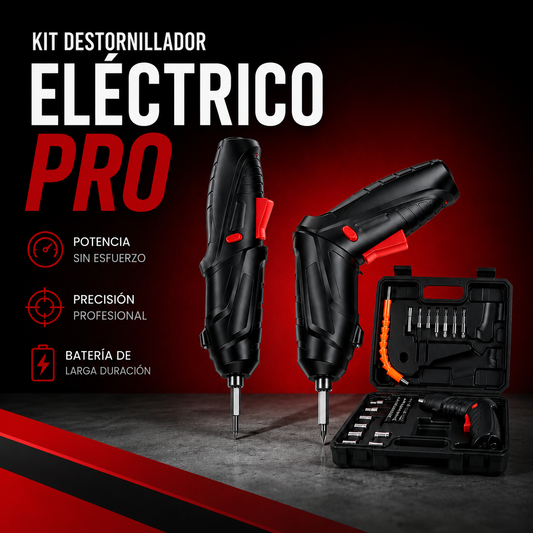 Kit Destornillador Eléctrico - RepairPro™